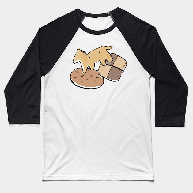 Cookies 'n' Crackers Baseball T-Shirt by CandaceAprilLee